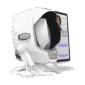 K55 Plus Triple-Camera AI Skin Analyzer
